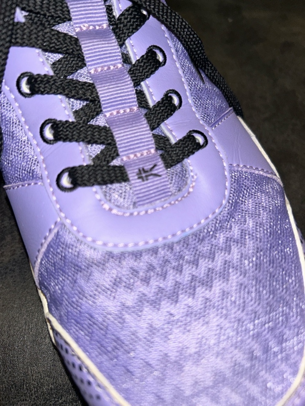 Kuru Quantum 2 Lavender Black Athletic Comfort Ergonomic Sneakers Women’s 10 - Picture 13 of 16